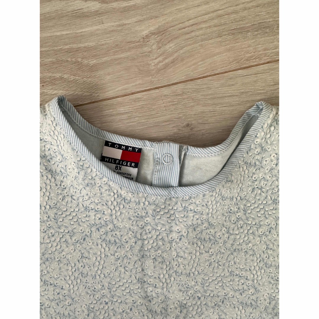 TOMMY HILFIGER(トミーヒルフィガー)のアメリカ購入トミーヒルフィガー Tシャツ6X未使用ラルフTOMMY古着 キッズ/ベビー/マタニティのキッズ服女の子用(90cm~)(Tシャツ/カットソー)の商品写真