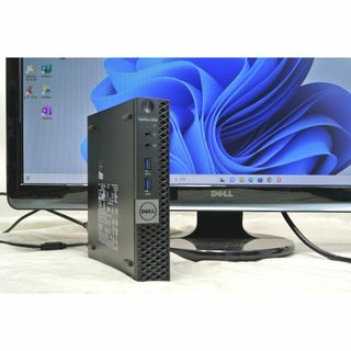 超小型!DELL 3040+24Wモニター/SSD/無線/Office2021-dypamak.org