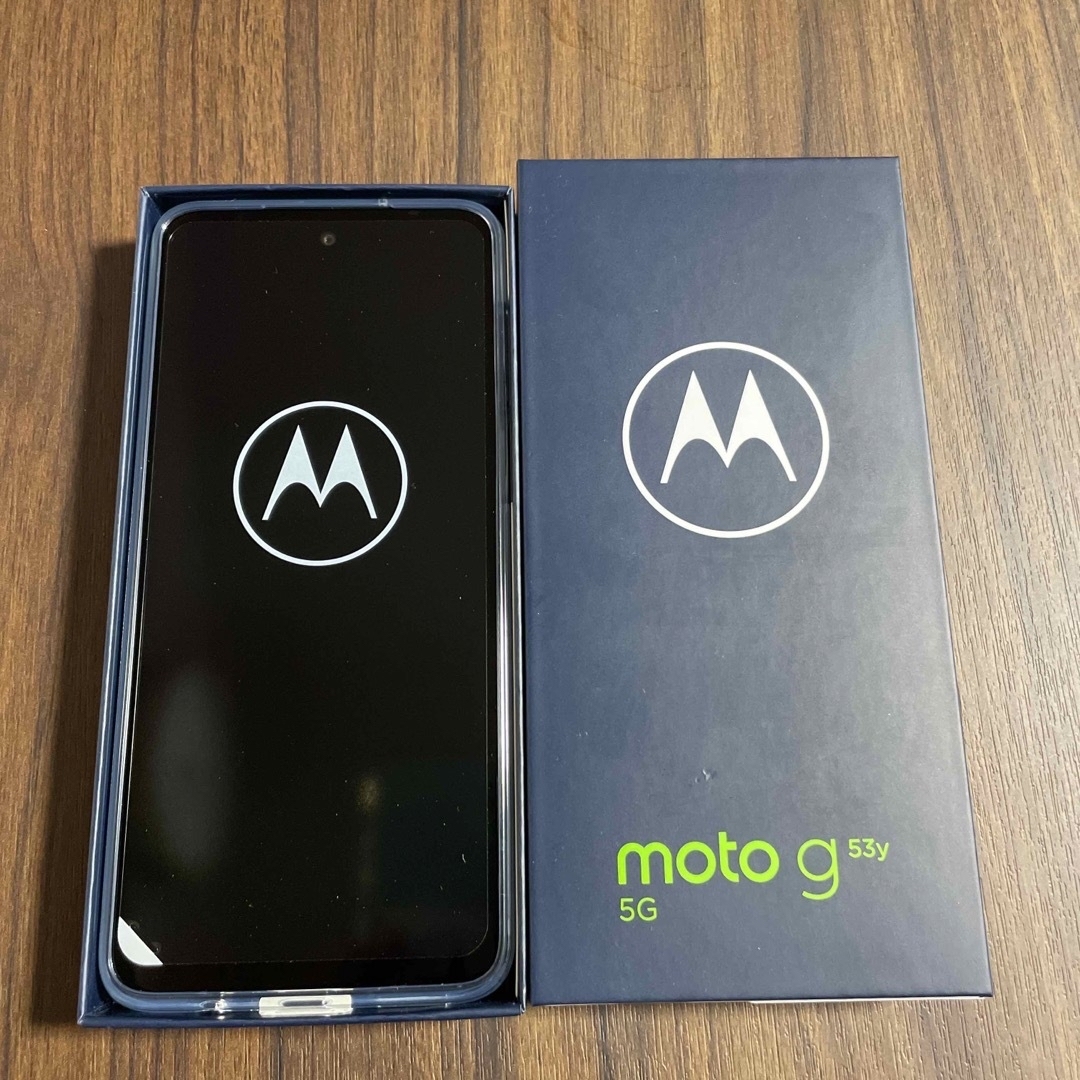 moto g 53y 5G 新品未使用　SIMフリー　インクブラック