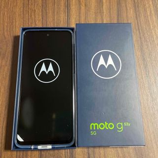Motorola - moto g 53y 5G 新品未使用 SIMフリー インクブラックの通販