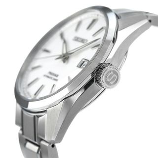 セイコー SEIKO PRESAGE 腕時計 メンズ SARJ001 プレザージュ プレステージライン 自動巻き 白練xシルバー アナログ表示