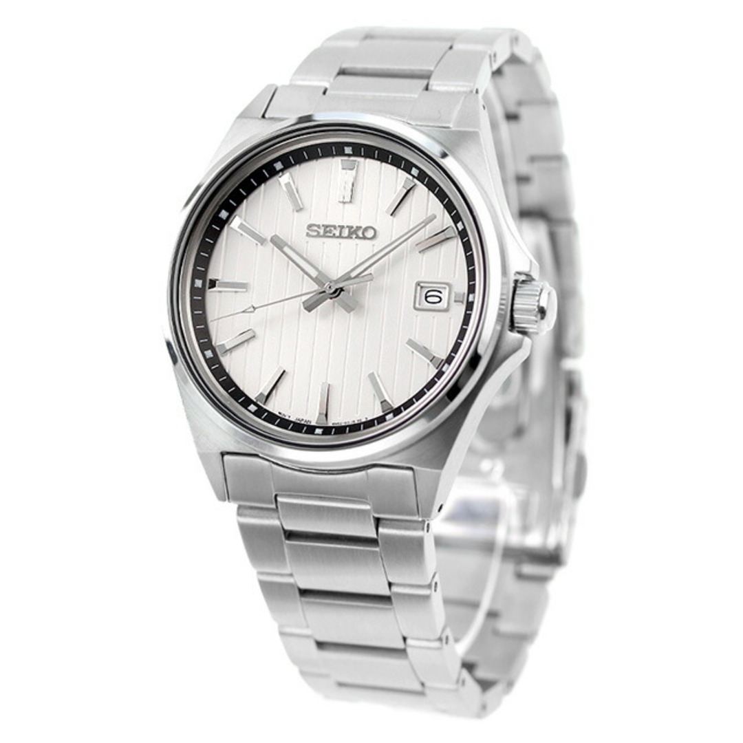セイコー SEIKO SELECTION 腕時計 メンズ SBTH001 セイコーセレクション クオーツ シルバーxシルバー アナログ表示