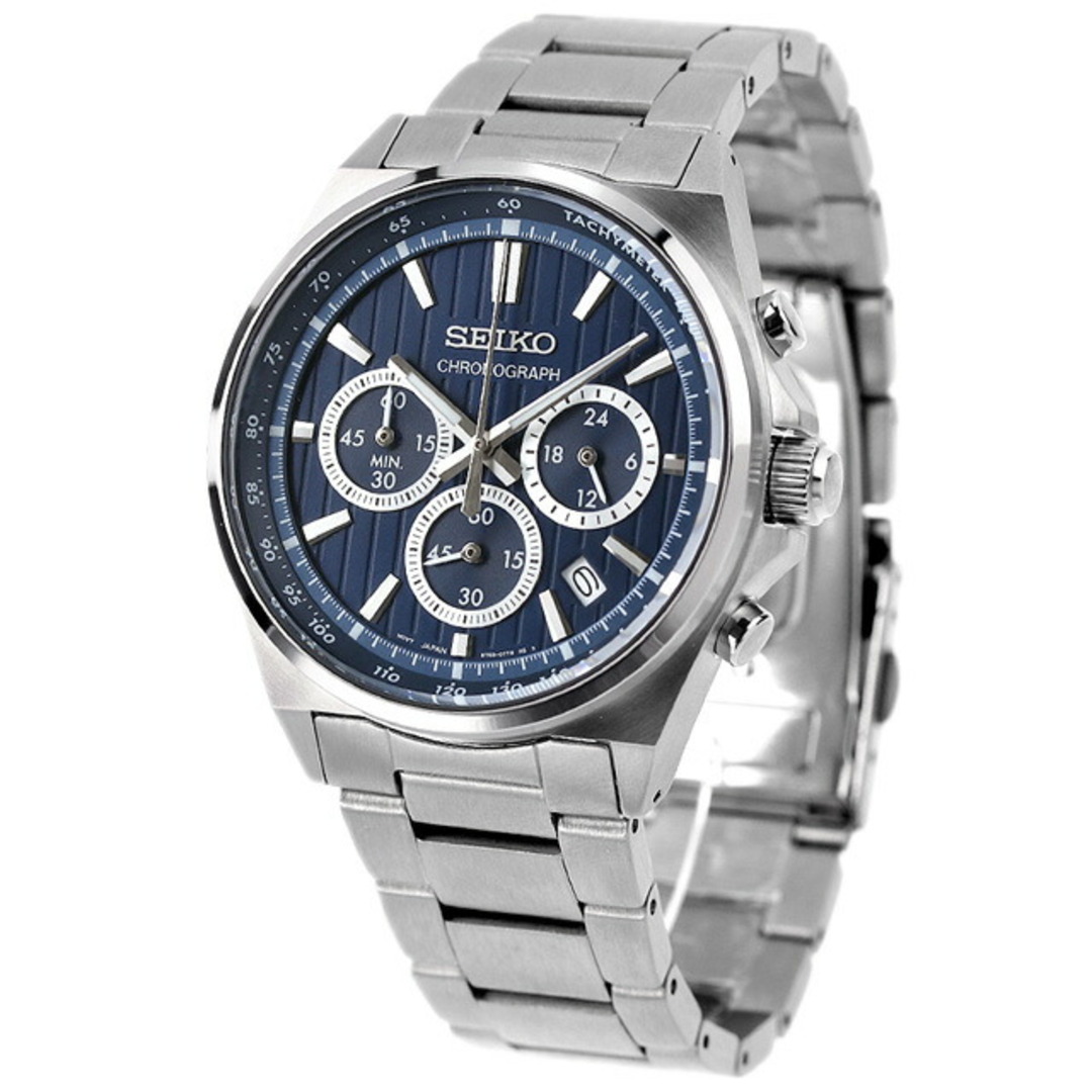 セイコー SEIKO SELECTION 腕時計 メンズ SBTR033 セイコーセレクション クオーツ ブルーxシルバー アナログ表示のサムネイル