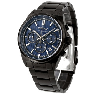 セイコー(SEIKO)の【新品】セイコー SEIKO SELECTION 腕時計 メンズ SBTR035 セイコーセレクション クオーツ ブルーxブラック アナログ表示(腕時計(アナログ))