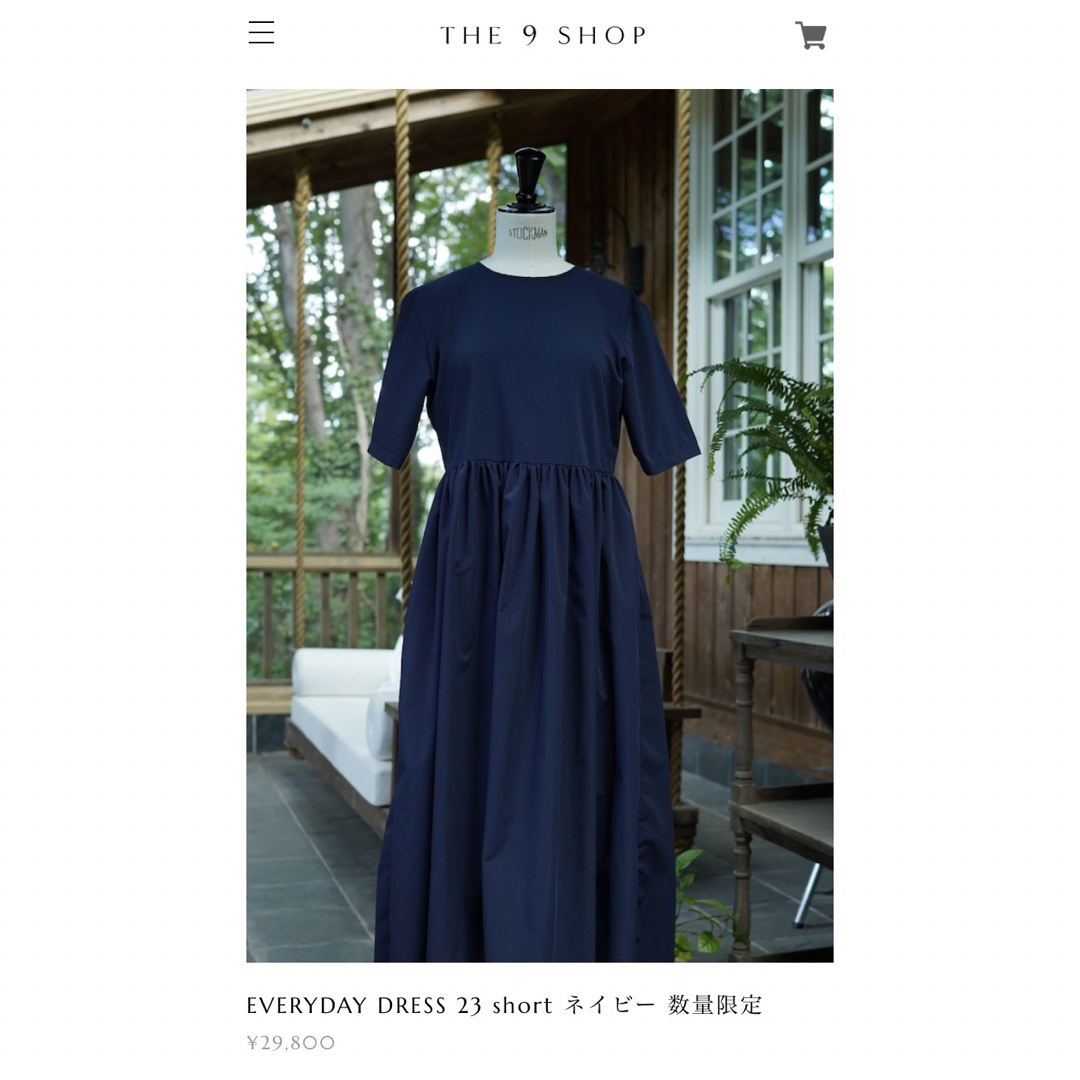 【n様専用】EVERYDAY DRESS 23  M  THE 9 SHOP レディースのワンピース(ロングワンピース/マキシワンピース)の商品写真