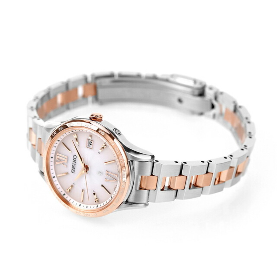 SEIKO(セイコー)の【新品】セイコー SEIKO LUKIA 腕時計 レディース SSVV082 ルキア 電波ソーラー ピンクグラデーションxシルバー/ピンクゴールド アナログ表示 レディースのファッション小物(腕時計)の商品写真