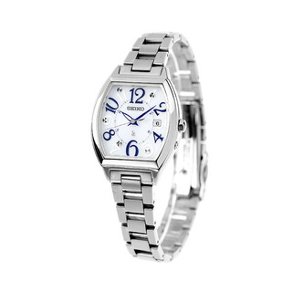 セイコー(SEIKO)の【新品】セイコー SEIKO LUKIA 腕時計 レディース SSVW213 ルキア 電波ソーラー シルバーxシルバー アナログ表示(腕時計)