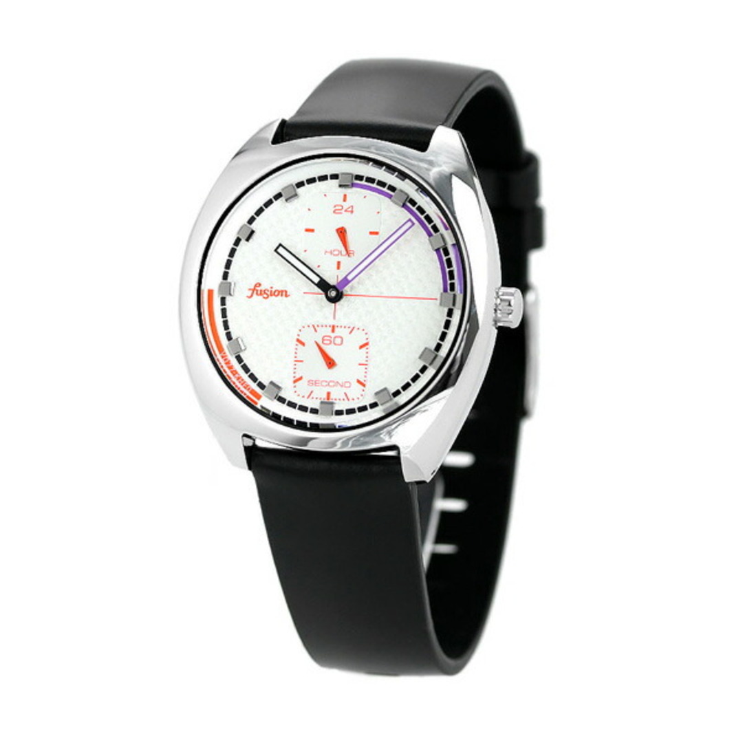 115-175cmラグ幅【新品】セイコー SEIKO ALBA Fusion 腕時計 メンズ AFSK405 アルバ フュージョン 90’s ファッションミックス クオーツ（VD77/日本製） ホワイトxブラック アナログ表示