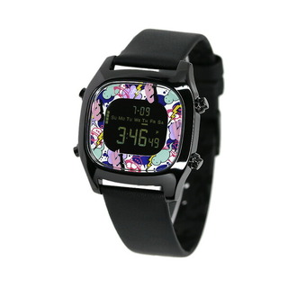 セイコー(SEIKO)の【新品】セイコー SEIKO ALBA fusion 腕時計 メンズ AFSM701 アルバ フュージョン クリエイターズ コラボモデル クオーツ（W403） ブラックxブラック デジタル表示(腕時計(アナログ))