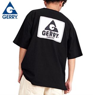 ジェリー(GERRY)のSALE新品 Ｌ  GERRY ジェリー ヘビーウエイト 発泡プリント Ｔシャツ(Tシャツ/カットソー(半袖/袖なし))