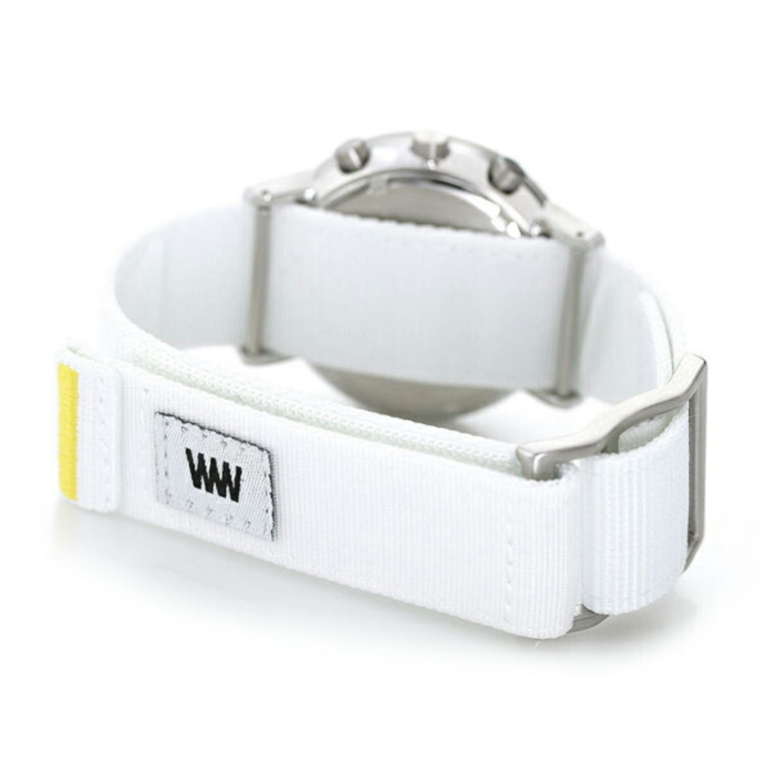 セイコー SEIKO WIRED WW 腕時計 メンズ AGAT434 ワイアード ツーダブ タイプ 03 ディメンション クオーツ（VD53/日本製） ホワイトxホワイト アナログ表示