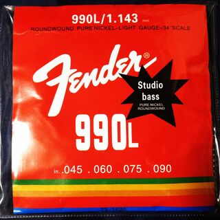 フェンダー(Fender)の送料無料★Fender★激安エレキベース弦★１～４弦★ライトゲージ 1セット(エレキベース)