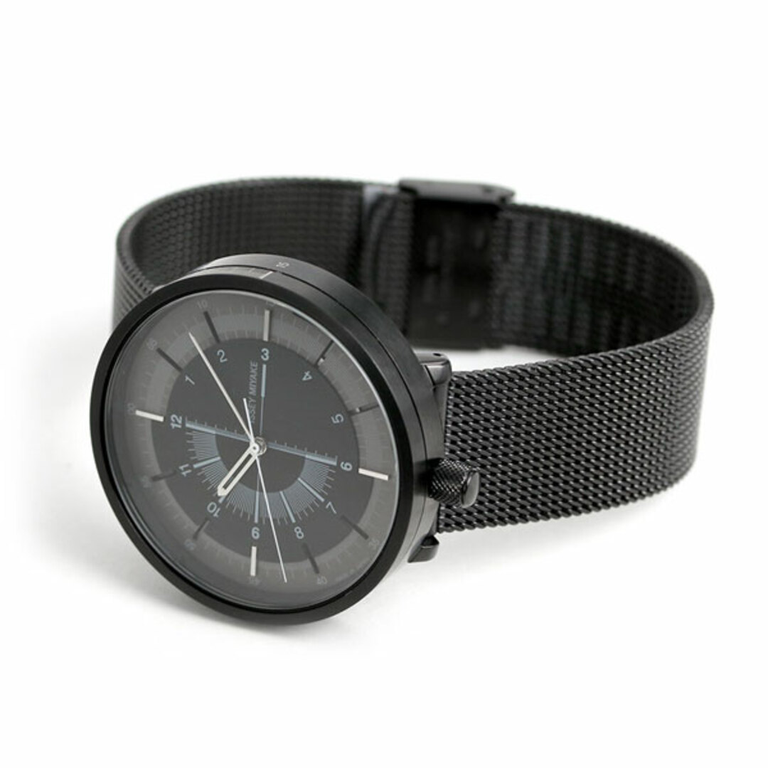 イッセイミヤケ ISSEY MIYAKE 腕時計 メンズ NYAK001 ISSEY MIYAKE 自動巻き（NH35/手巻き付） ブラックxブラック アナログ表示