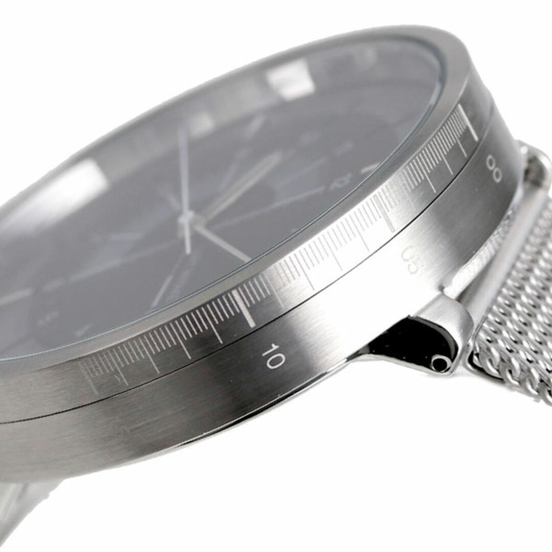 イッセイミヤケ ISSEY MIYAKE 腕時計 メンズ NYAK002 ISSEY MIYAKE 自動巻き（NH35/手巻き付） ブラックxシルバー アナログ表示