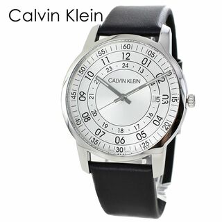カルバンクライン(Calvin Klein)のck カルバンクライン かっこいい おしゃれ 男性 夫 息子 彼氏 腕時計 メンズ プレゼント 誕生日 ギフト フォーマル ビジネス 仕事 スーツ レザーベルト(腕時計(アナログ))