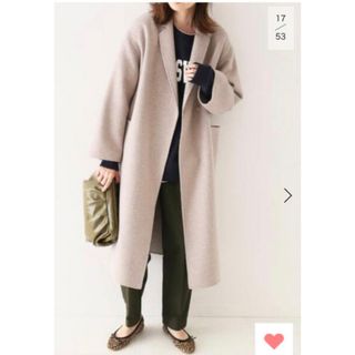ネット特売 SLOBE IENA スローブ イエナ 人気のノーカラーコート 即