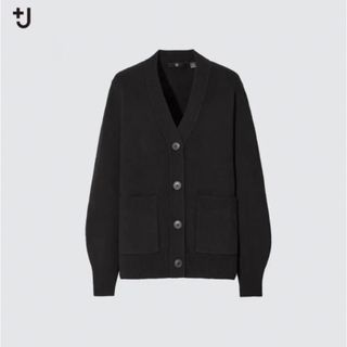 ユニクロ(UNIQLO)のユニクロ ＋J  ミドルゲージカシミヤブレンドカーディガン(カーディガン)