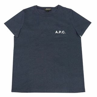 アーペーセー(A.P.C)のアーペーセー A.P.C. Tシャツ レディース ネイビー Mサイズ(Tシャツ(半袖/袖なし))