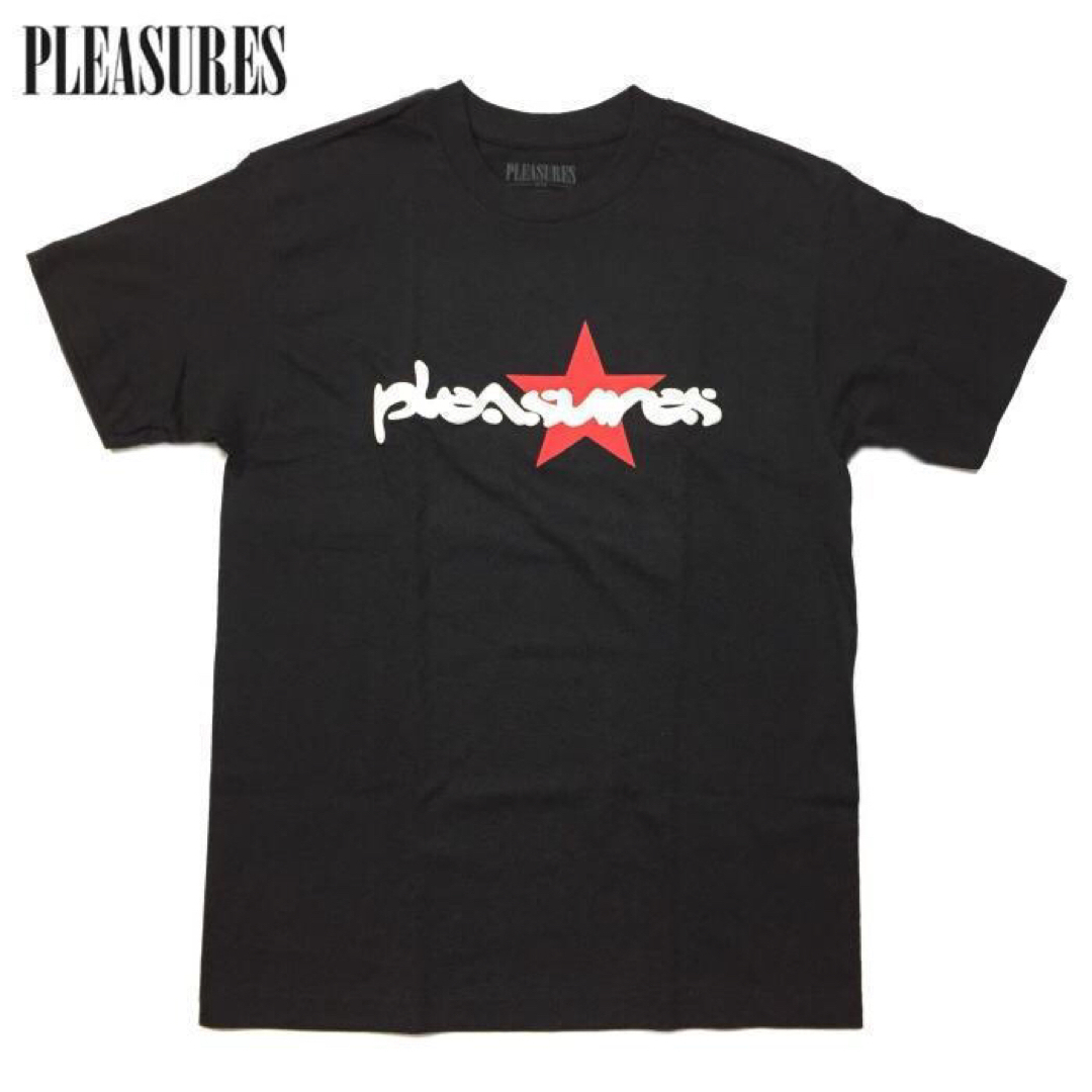 PLEASURES(プレジャー)のSALE新品 Ｍ プレジャーズ PLEASURES VIBRATION Tシャツ メンズのトップス(Tシャツ/カットソー(半袖/袖なし))の商品写真