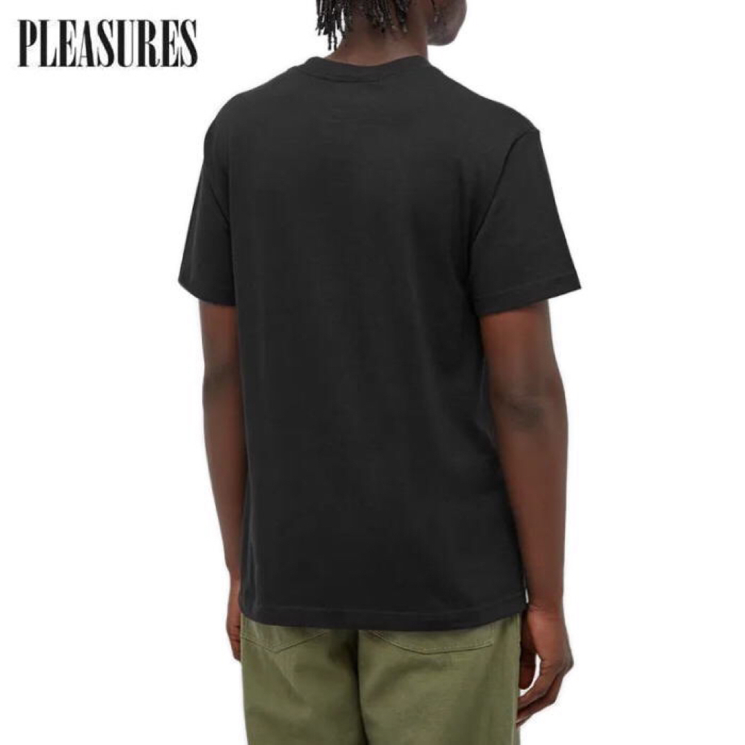 PLEASURES(プレジャー)のSALE新品 Ｍ プレジャーズ PLEASURES VIBRATION Tシャツ メンズのトップス(Tシャツ/カットソー(半袖/袖なし))の商品写真