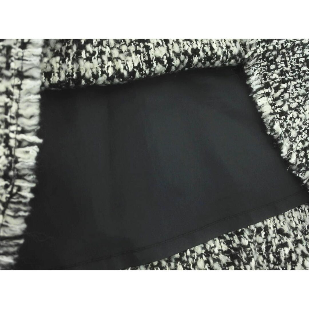 Spick & Span(スピックアンドスパン)のSpick & Span スピック＆スパン ウール混 ツイード スカート size38/白ｘ黒  ◇■ レディース レディースのスカート(ミニスカート)の商品写真