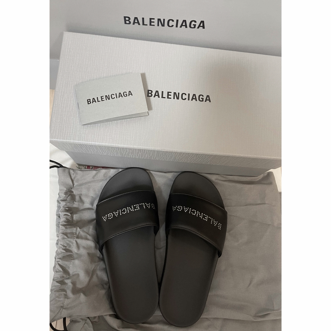 新品未使用・BALENCIAGA  Slide Sandal バレンシアガ