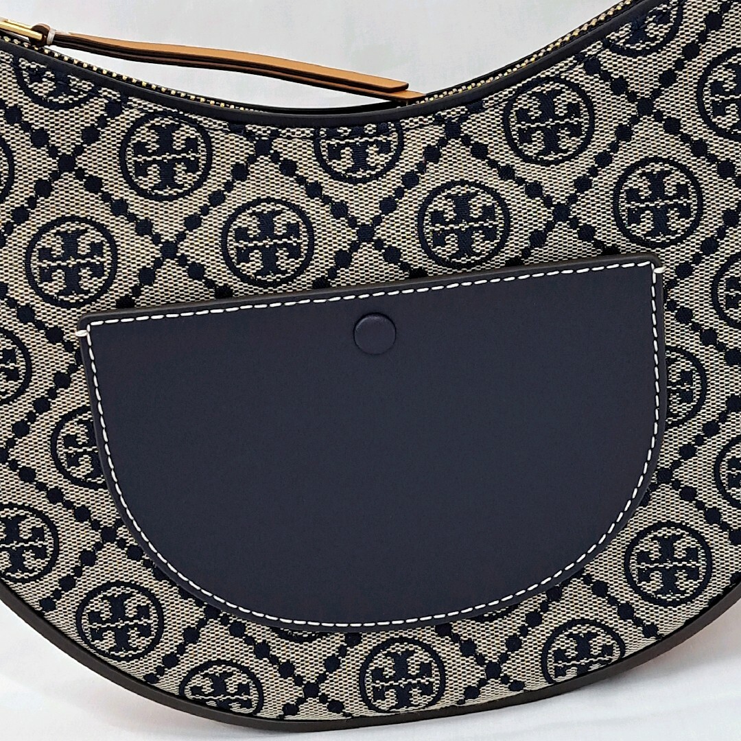 トリーバーチ Tory Burch 2wayバッグ モノグラム ネイビー