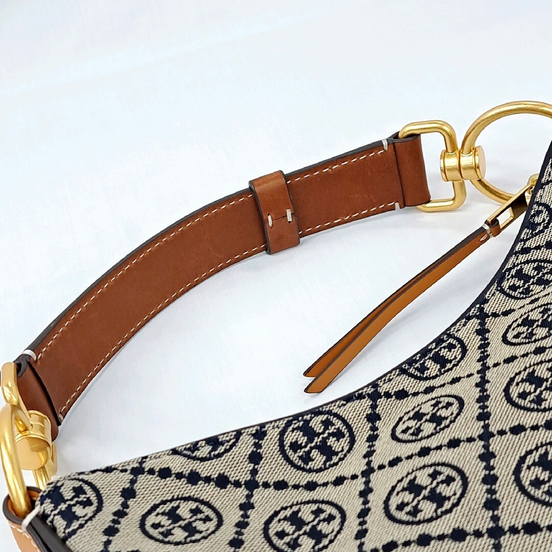 トリーバーチ Tory Burch 2wayバッグ モノグラム ネイビー