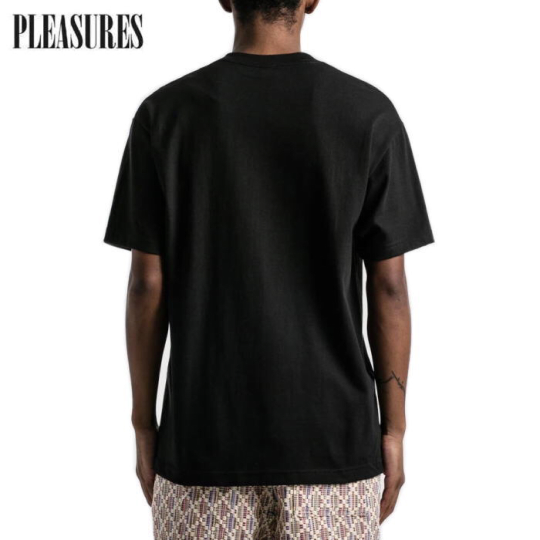 PLEASURES(プレジャー)の現品限りＸＬ プレジャーズ PLEASURES THICC LOGO Tシャツ メンズのトップス(Tシャツ/カットソー(半袖/袖なし))の商品写真