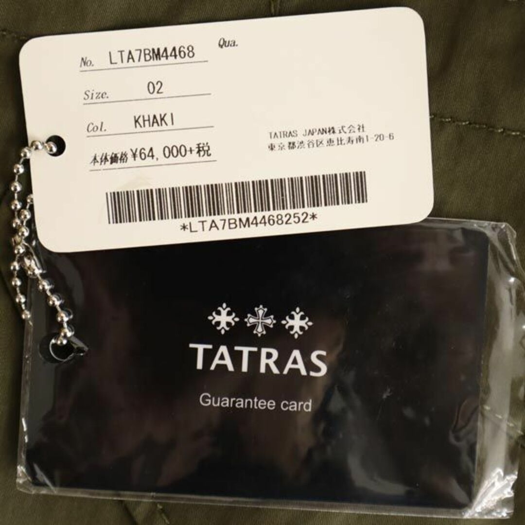 TATRAS - タトラス ミリタリージャケット 02 カーキ TATRAS フード