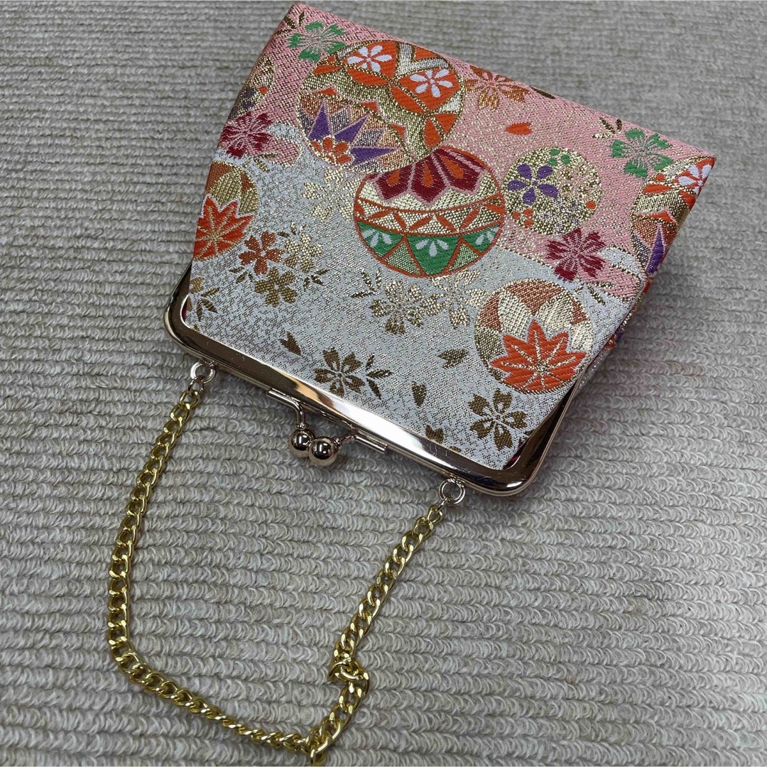 新品 七五三 七歳お祝い はこせこ 筥迫セット 金襴 箱迫小物6点セット 古典柄
