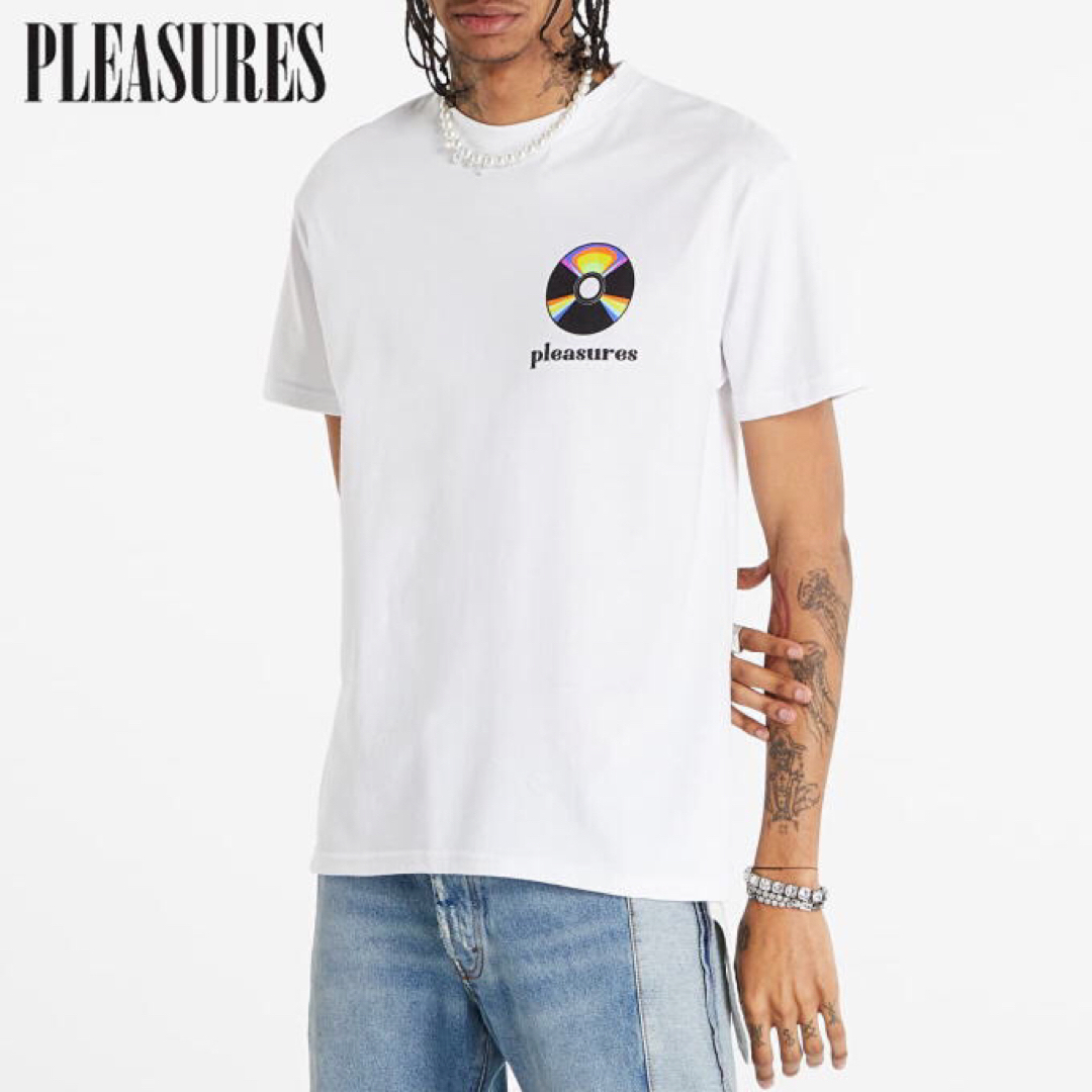 PLEASURES - SALE 新品 正規 L プレジャーズ PLEASURES SPIN Tシャツ