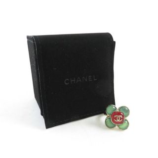 シャネル(CHANEL)のCHANEL シャネル A16C ココマーク フラワー リング 12号 レア 希少 レディース AY4146W2 (リング(指輪))