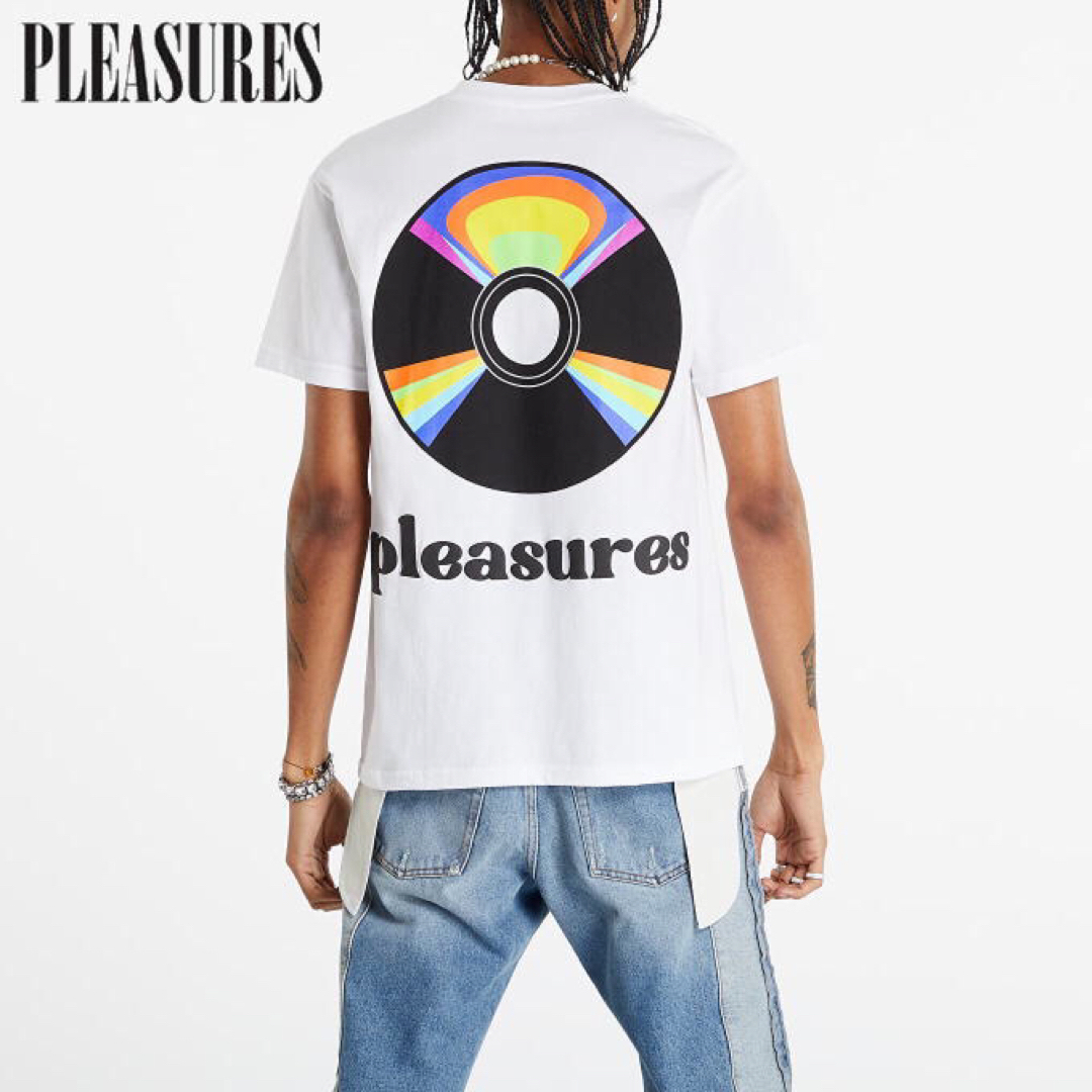 PLEASURES(プレジャー)のSALE 新品 正規 ＸＬ プレジャーズ PLEASURES SPIN Tシャツ メンズのトップス(Tシャツ/カットソー(半袖/袖なし))の商品写真
