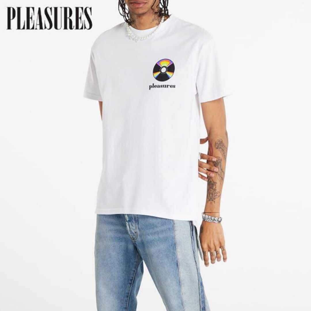 PLEASURES(プレジャー)のSALE 新品 正規 ＸＬ プレジャーズ PLEASURES SPIN Tシャツ メンズのトップス(Tシャツ/カットソー(半袖/袖なし))の商品写真