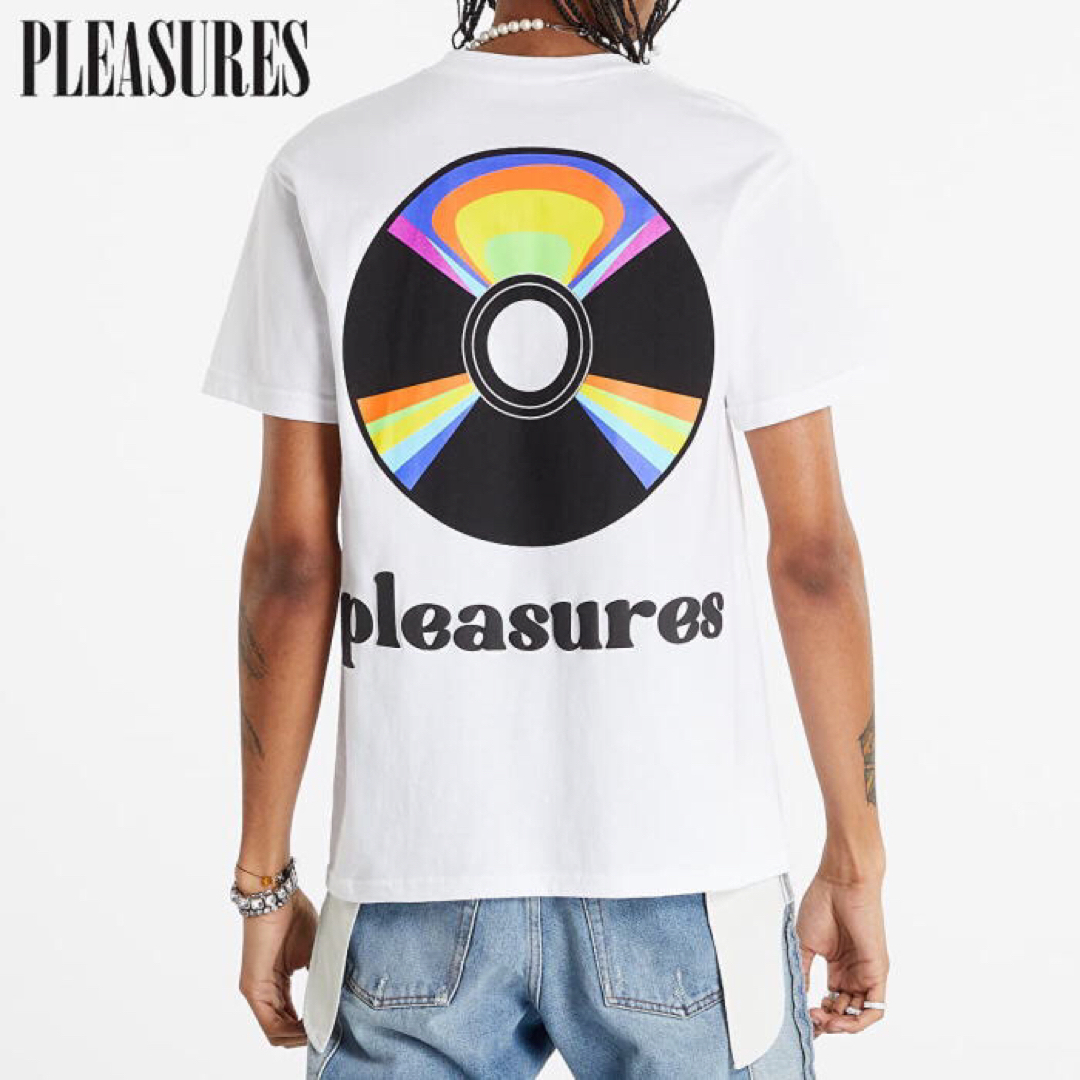 PLEASURES(プレジャー)のSALE 新品 正規 ＸＬ プレジャーズ PLEASURES SPIN Tシャツ メンズのトップス(Tシャツ/カットソー(半袖/袖なし))の商品写真