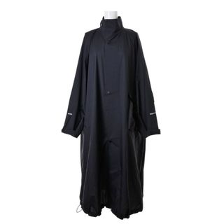 未使用 HYKE 23SS P/R MILITARY COAT 4 黒