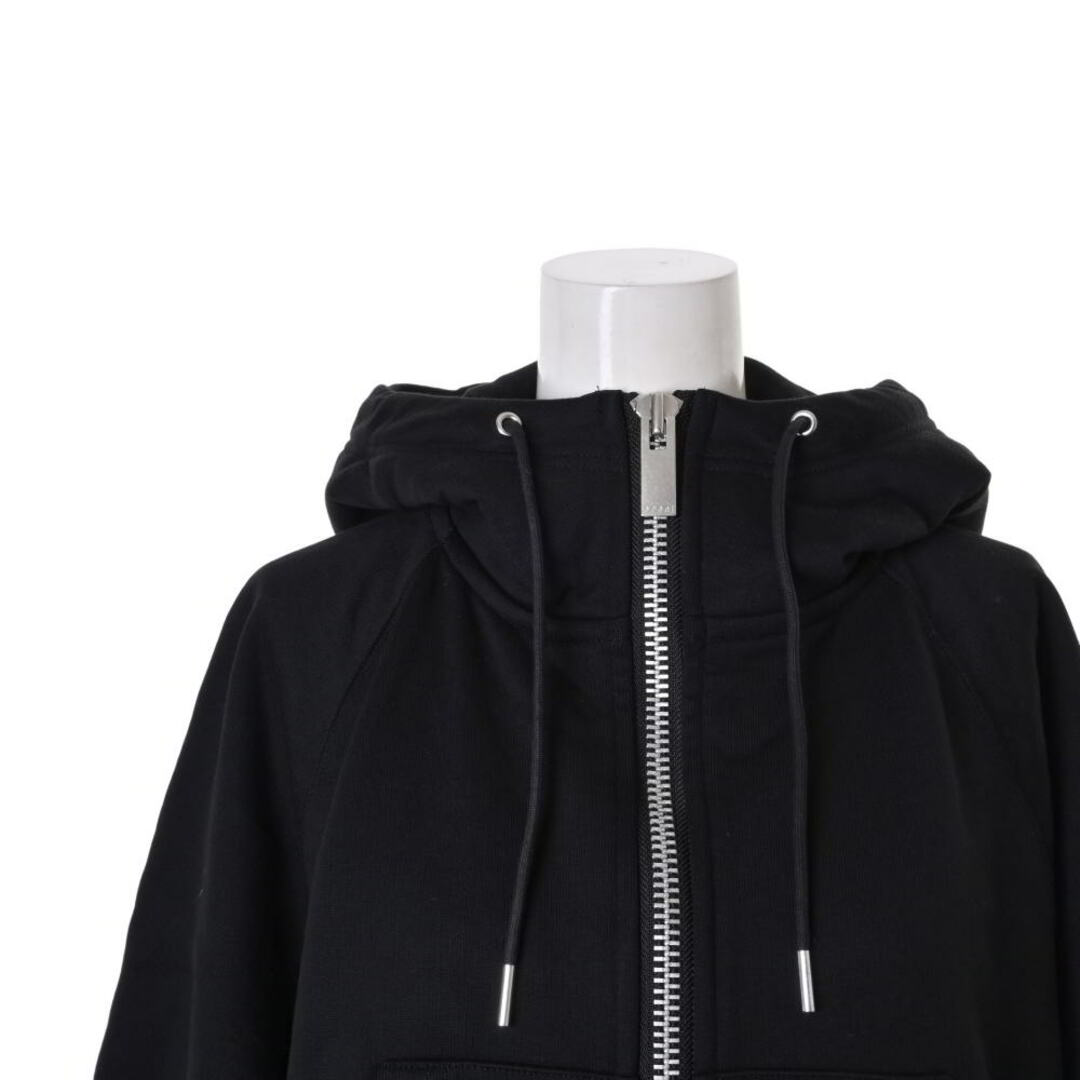 完売！sacai ZIP PARKA  ドッキングジップパーカー　黒