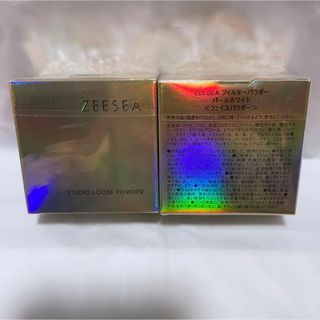 ズーシー(ZEESEA)の【新品未使用品】ZEESEA ルースパウダー パールホワイト7g ×2個(フェイスパウダー)