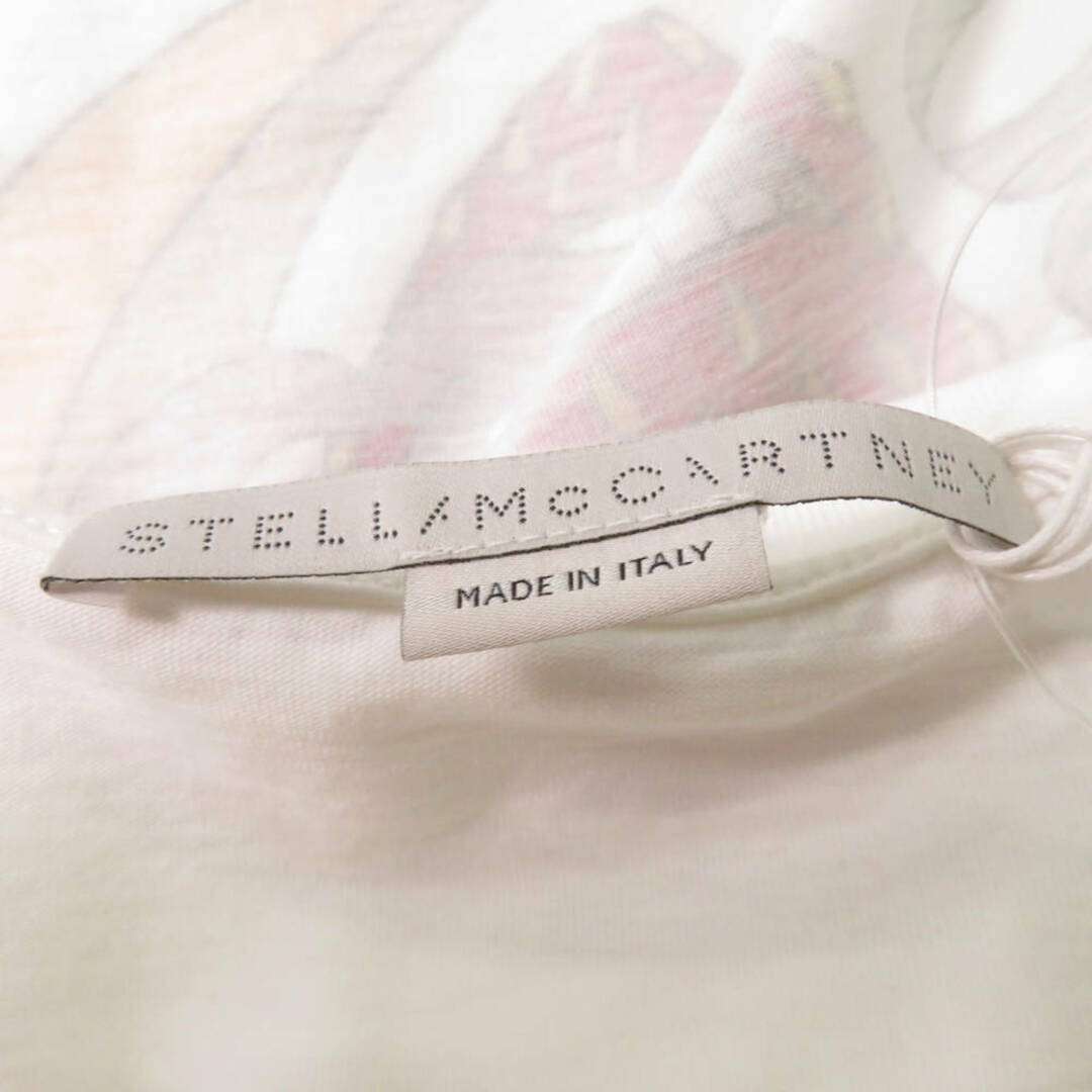 Stella McCartney(ステラマッカートニー)の美品 STELLA McCARTNEY ステラマッカートニー Rewild Yourself フルーツプリントTシャツ ホワイト 44 (175/96Y) コットン100％ レディース AY4163A20  レディースのトップス(Tシャツ(半袖/袖なし))の商品写真