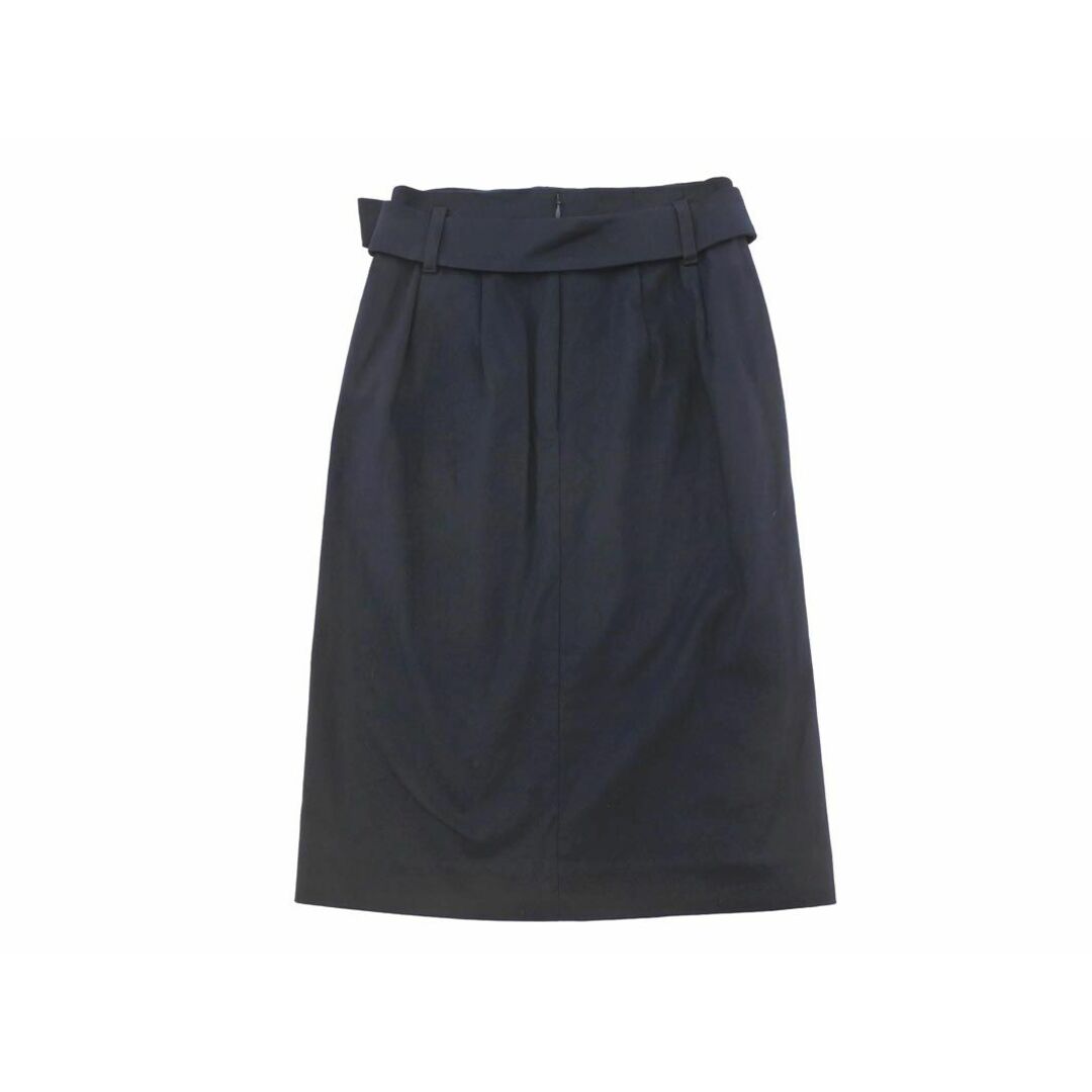 VICKY(ビッキー)のVICKY ビッキー ベルト タイト スカート size0/紺  ■■ レディース レディースのスカート(ロングスカート)の商品写真
