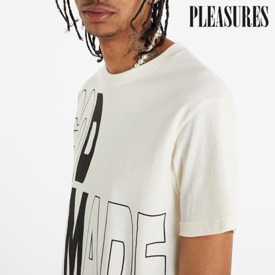 PLEASURES(プレジャー)のSALE 新品 ＸＬ プレジャーズ PLEASURES GOD MADE IT メンズのトップス(Tシャツ/カットソー(半袖/袖なし))の商品写真