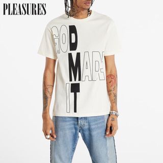 プレジャー(PLEASURES)のSALE 新品 ＸＬ プレジャーズ PLEASURES GOD MADE IT(Tシャツ/カットソー(半袖/袖なし))