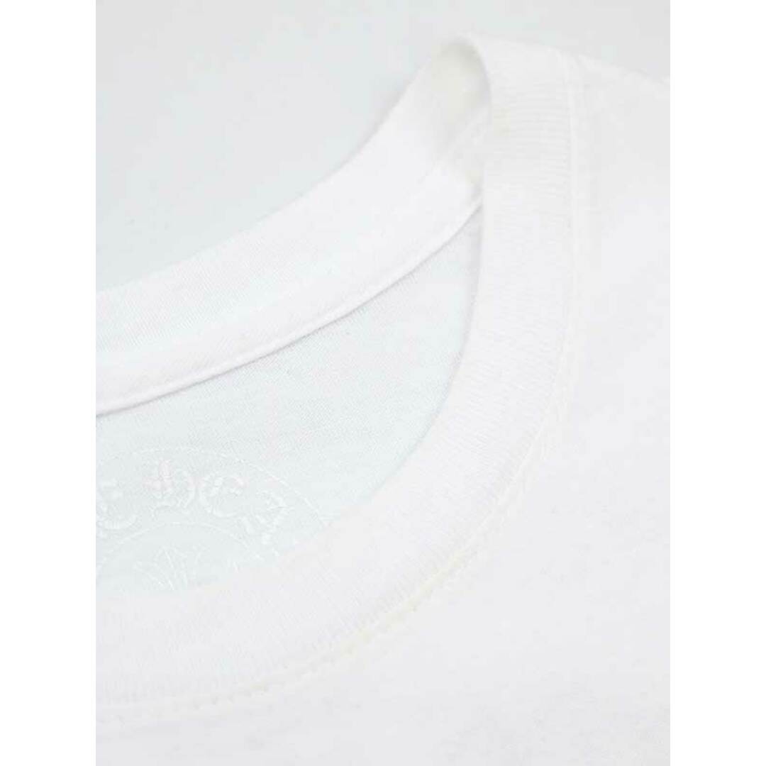 CHROME HEARTS クロムハーツ ホースシュープリントポケットTシャツ ホワイト×レッド S 5