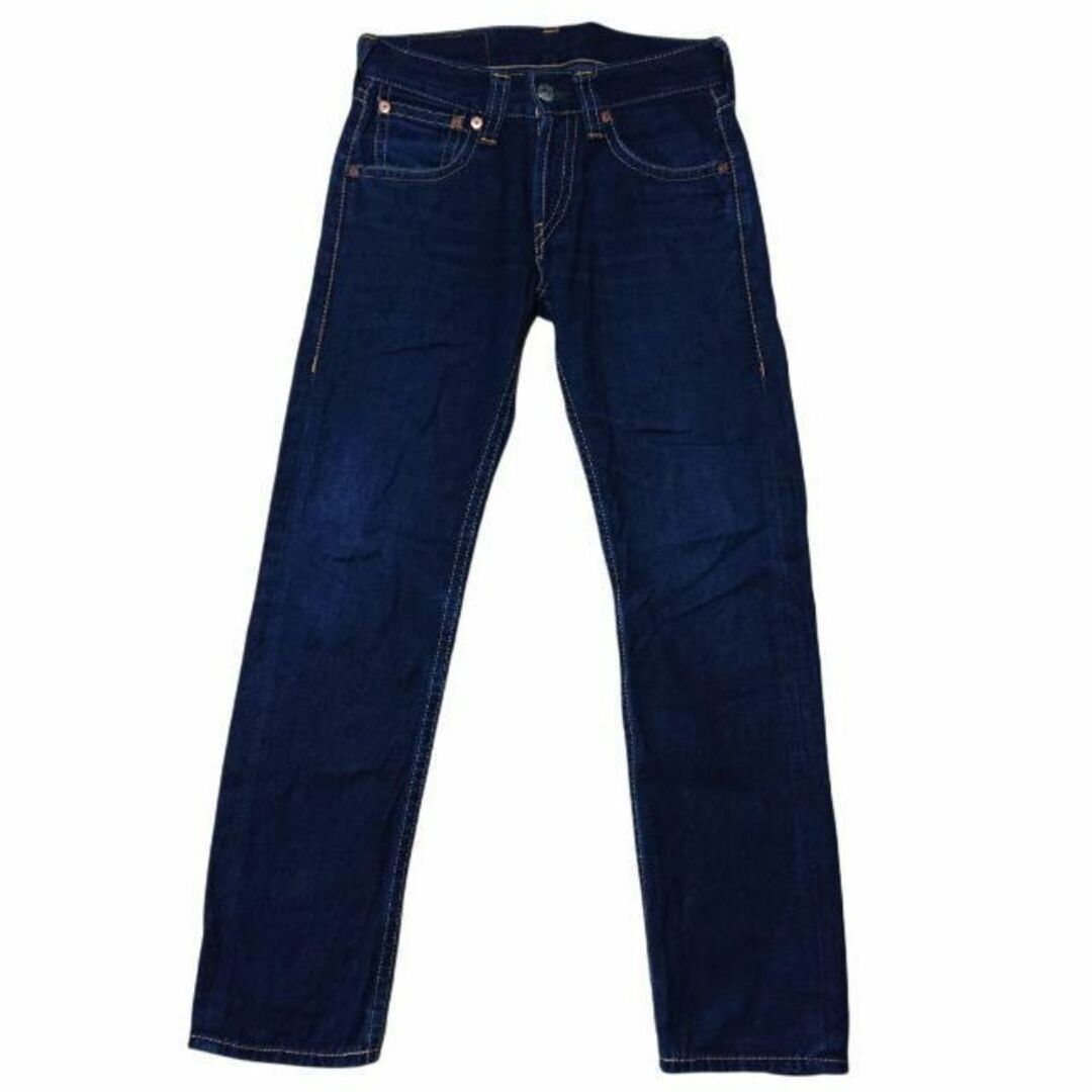 Levi's901デニムジーンズリーバイス濃紺ストレートジーパン - デニム
