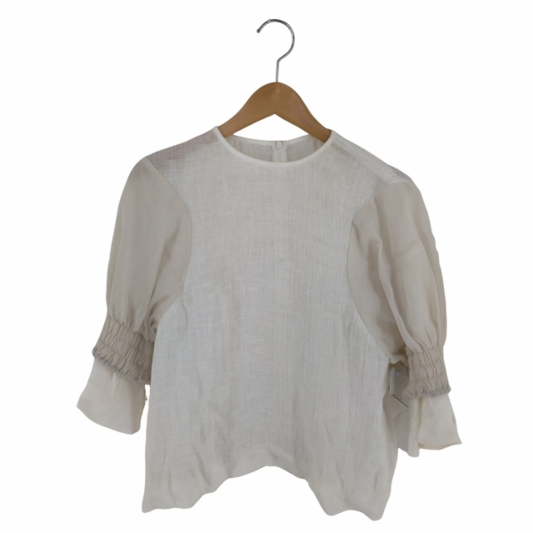 akiranaka(アキラナカ) Linen layered tops トップス - シャツ