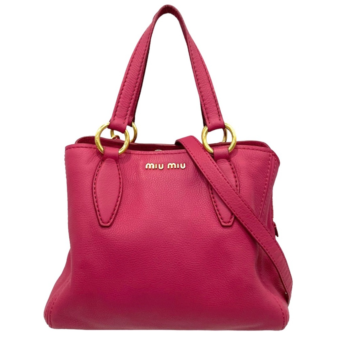 MIU MIU 極美品 トートバッグ ブラック