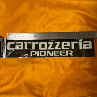 パイオニア(Pioneer)のCarrozzeria by PIONEER ステッカー 当時物(車外アクセサリ)