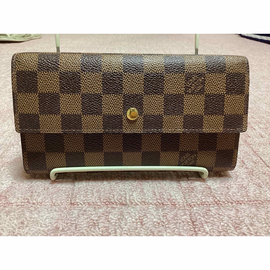 ルイヴィトン ダミエ 三つ折り財布 - ファッション小物 ルイヴィトン ダミエ 三つ折り財布 - ファッション小物