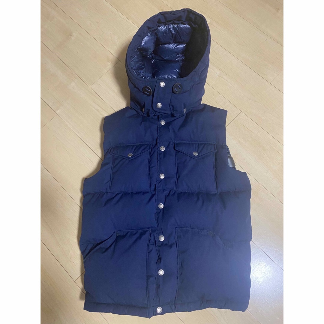 the north face purplelabelダウンベストネイビーMサイズ-